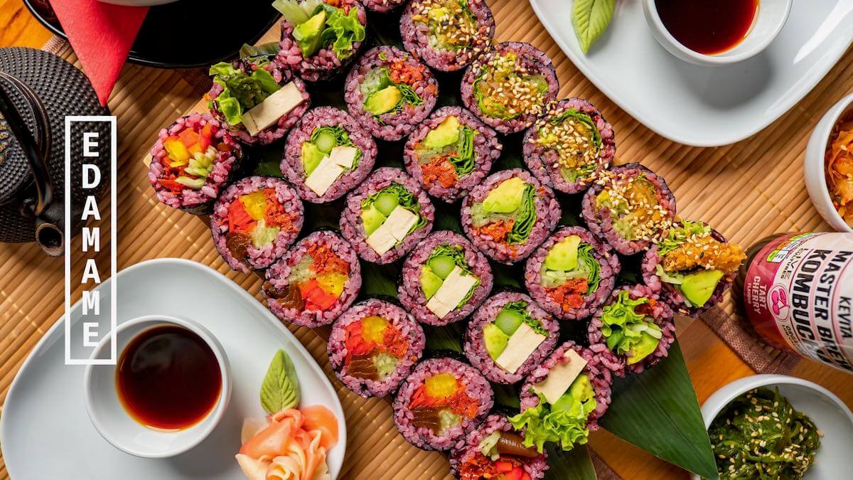 Edamame voucher na sushi