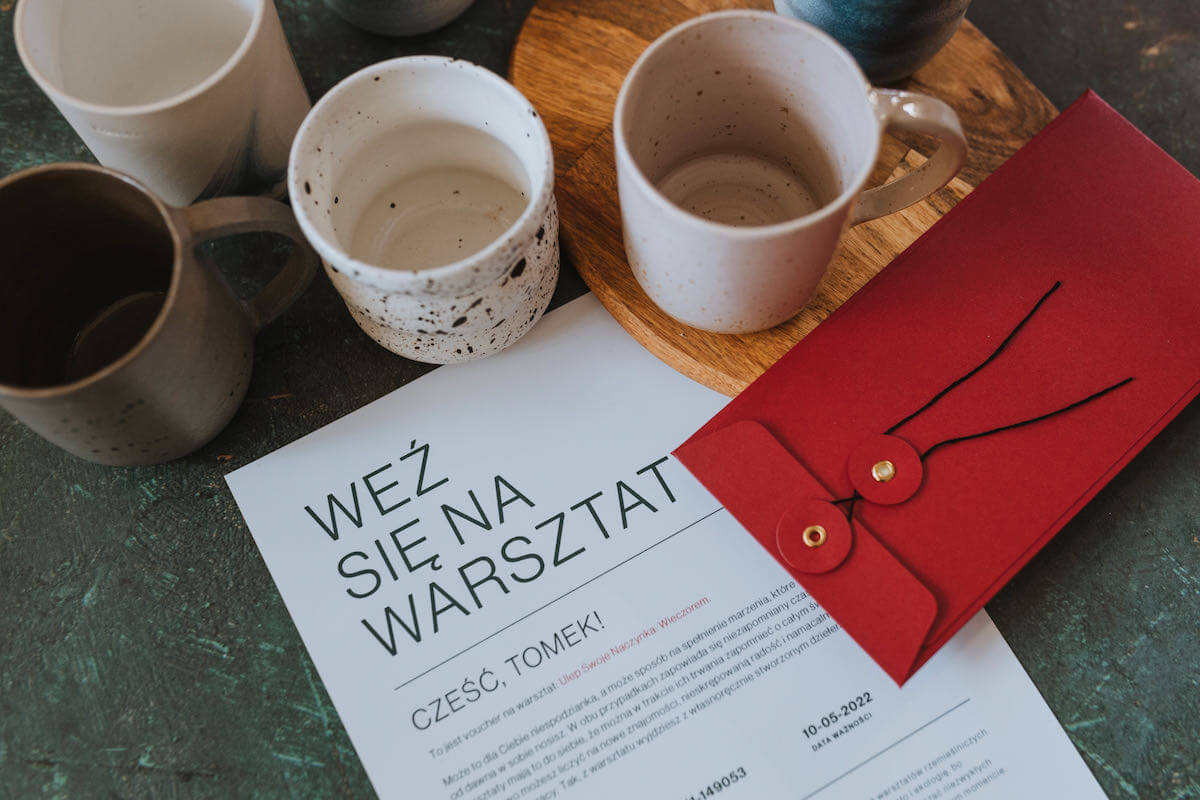 Voucher na warsztat rzemioslo sztuka ekologia idealny prezent