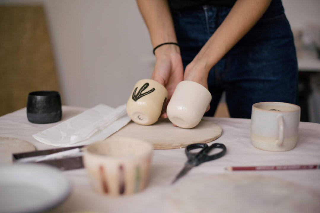 Sgraffito warsztaty ceramiczne Gabi Strama