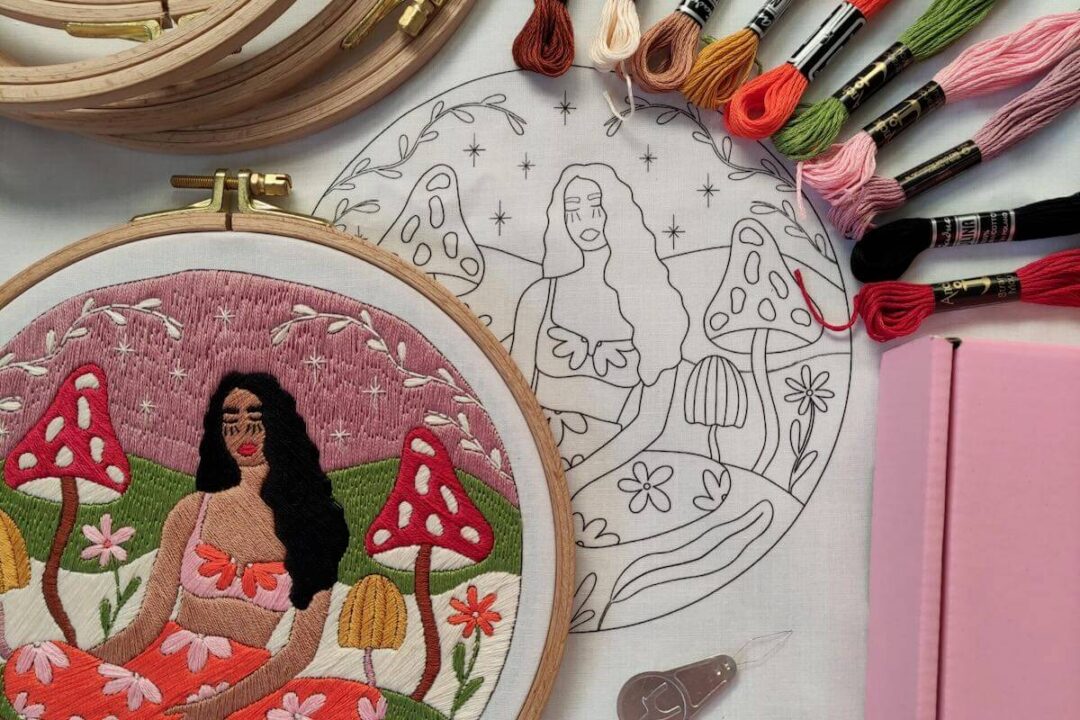Warsztaty haftu haftowania Michalina Mruczek HandMade