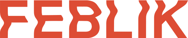 Logo FEBLIK czerwone
