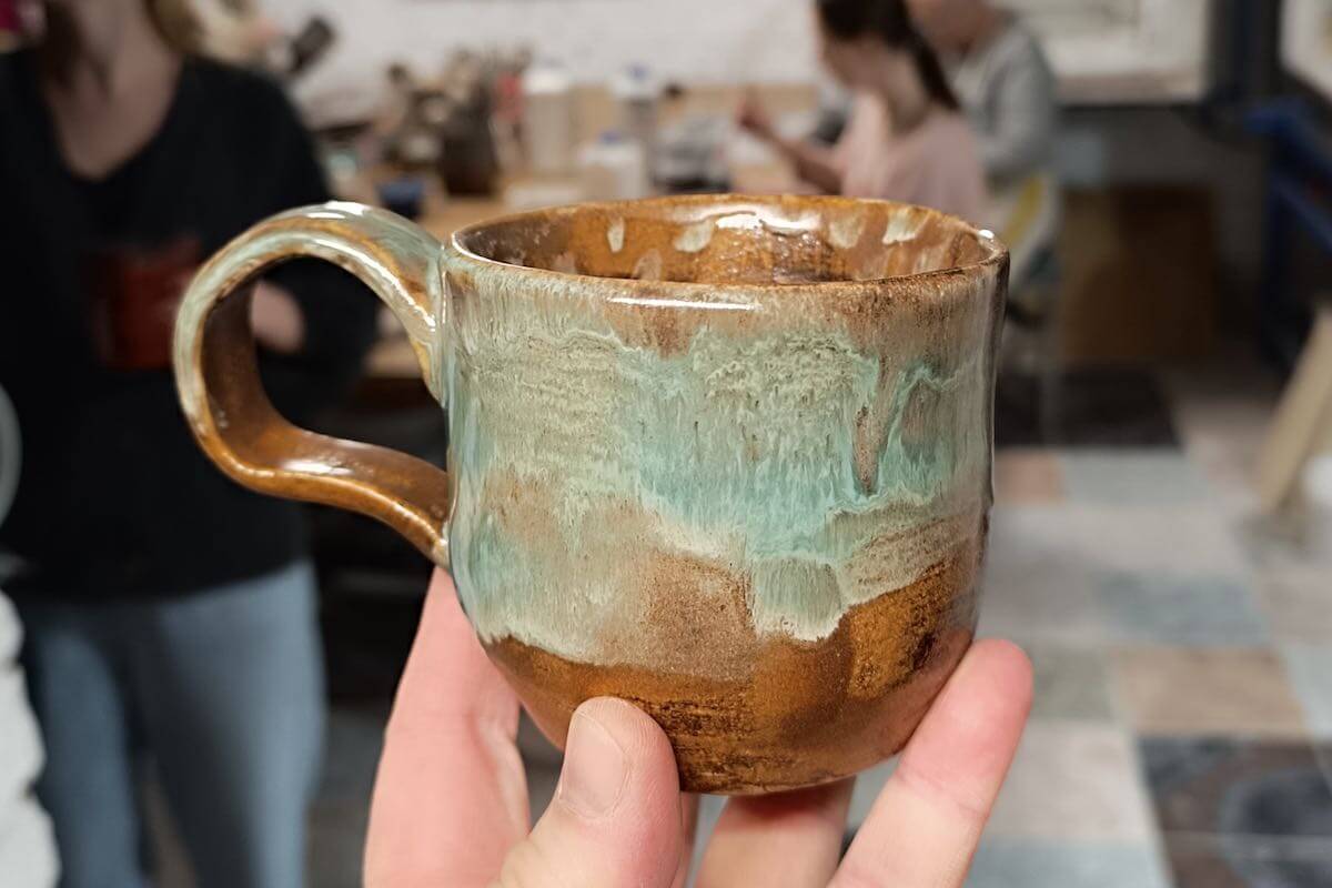 warsztaty ceramiczne kubek ceramiczna mati