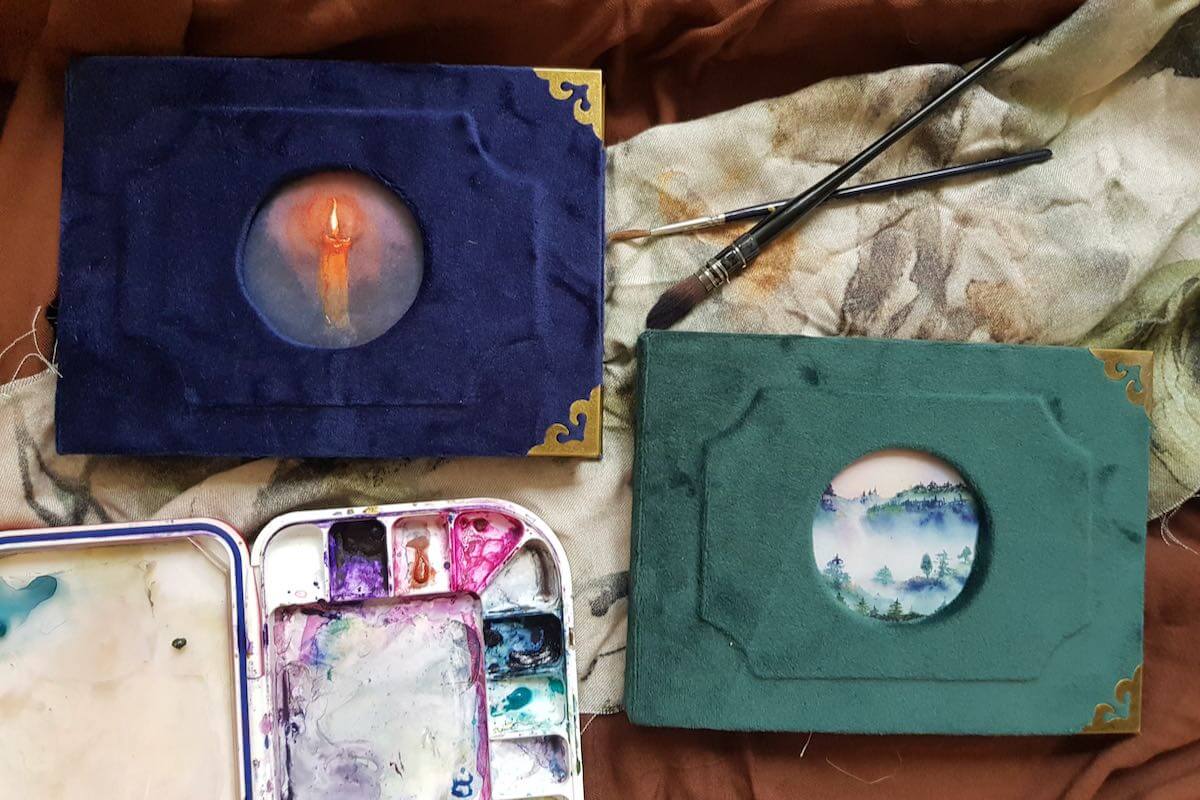 warsztaty intoligatorskie akwarela pieknodziejka